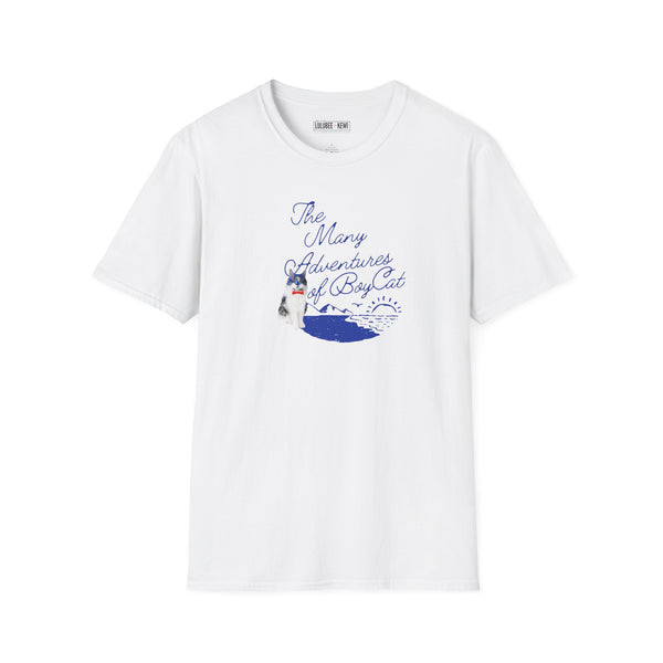 BoyCat Tee, The Many Adventures of BoyCat, Unisex Softstyle T-Shirt