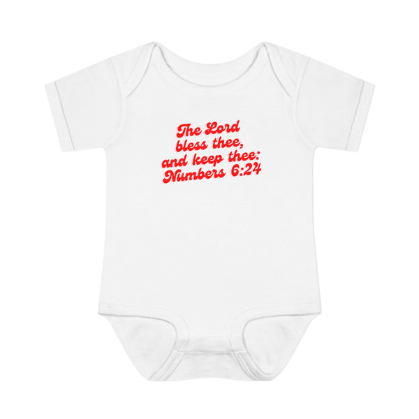 Baby Onesies, The Infant Baby Rib Bodysuit- Numbers 6:24