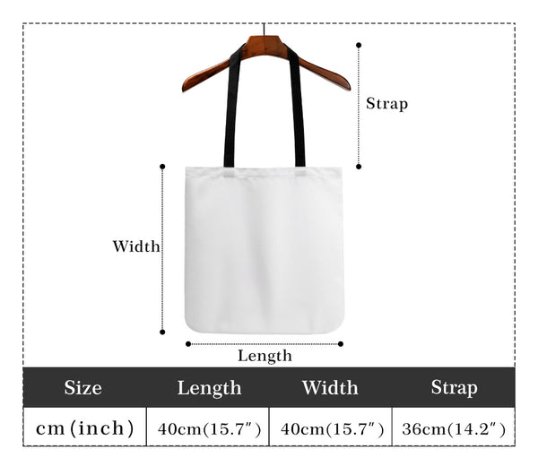 The Missionary Tote Cloth Tote Bag Isaiah 6:8 and 2 Nephi 16:8 Scripture for Missionaries