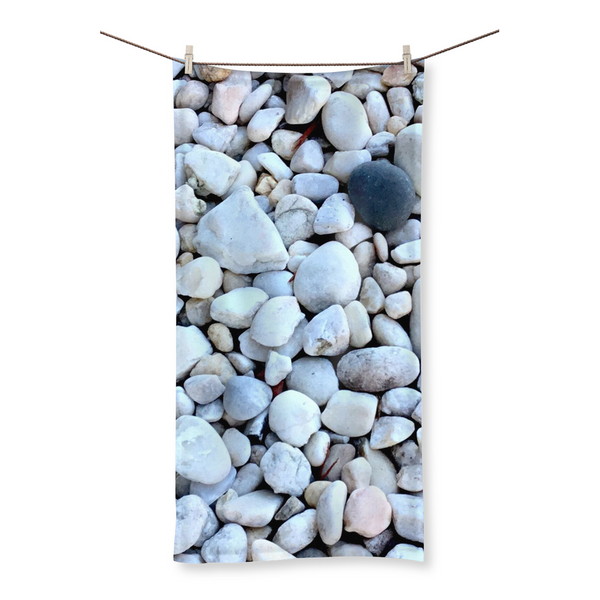 Stones, Beach Towel By LuluBee and Kewi - LuluBee+Kewi