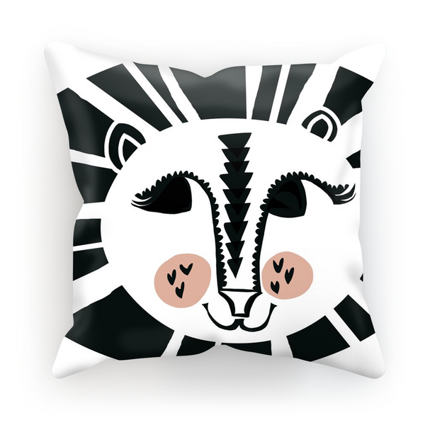 Lion Around Throw Pillow by LuluBee and Kewi - LuluBee+Kewi