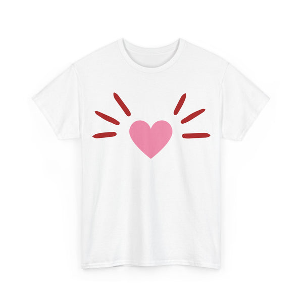 The BoyCat Heart Nose Tee Unisex Heavy Cotton Tee