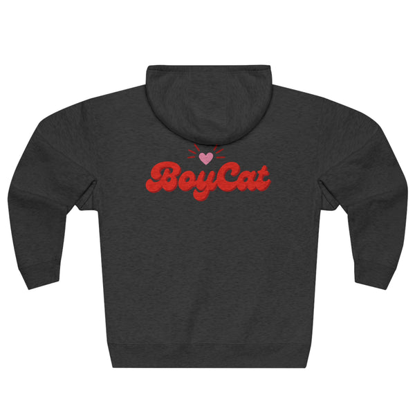 BoyCat Gear The Original Heart Nose Hoodie Unisex Zip Hoodie