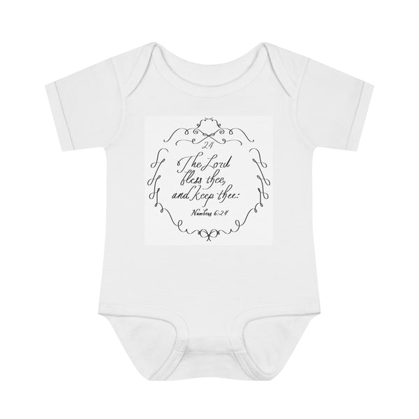 Baby Onesies, The Infant Baby Rib Bodysuit- Numbers 6:24