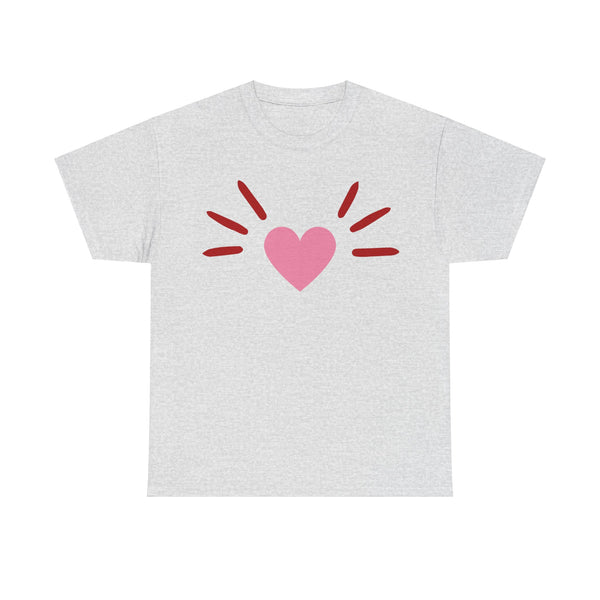 The BoyCat Heart Nose Tee Unisex Heavy Cotton Tee