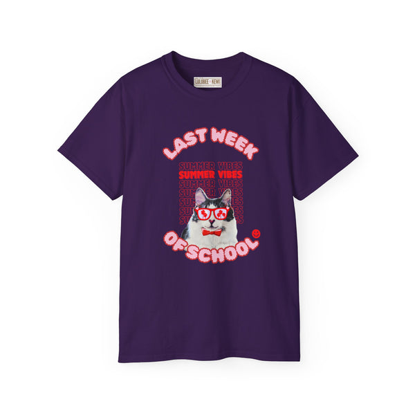 BoyCat Collection- Last Week of School BoyCat Tee, Unisex Ultra Cotton Tee