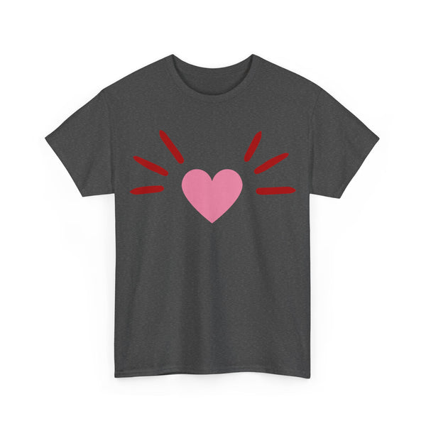 The BoyCat Heart Nose Tee Unisex Heavy Cotton Tee