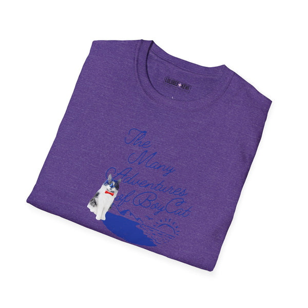 BoyCat Tee, The Many Adventures of BoyCat, Unisex Softstyle T-Shirt