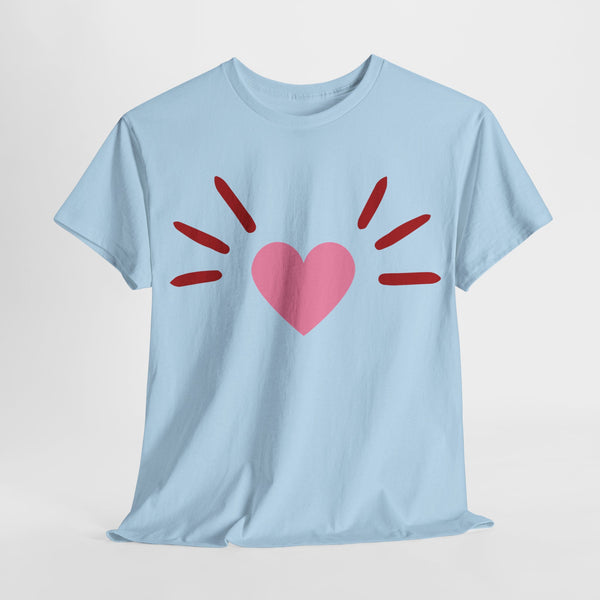 The BoyCat Heart Nose Tee Unisex Heavy Cotton Tee