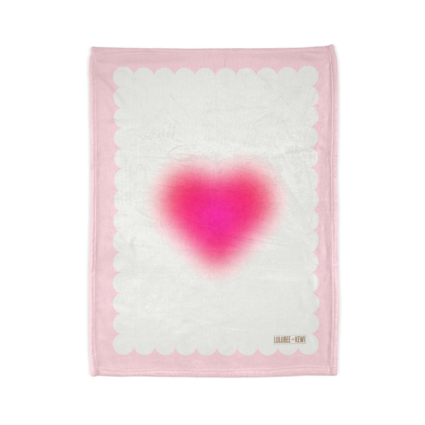 Blanket, Giannas Collection Neon Heart The Minky