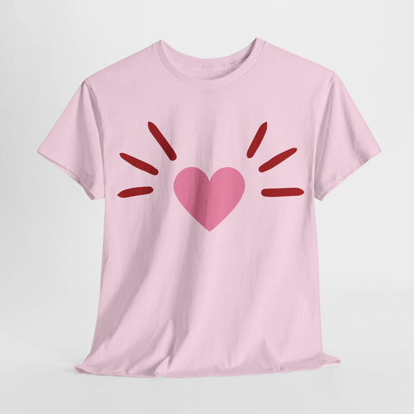 The BoyCat Heart Nose Tee Unisex Heavy Cotton Tee