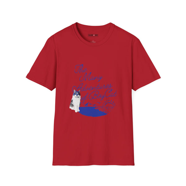 BoyCat Tee, The Many Adventures of BoyCat, Unisex Softstyle T-Shirt