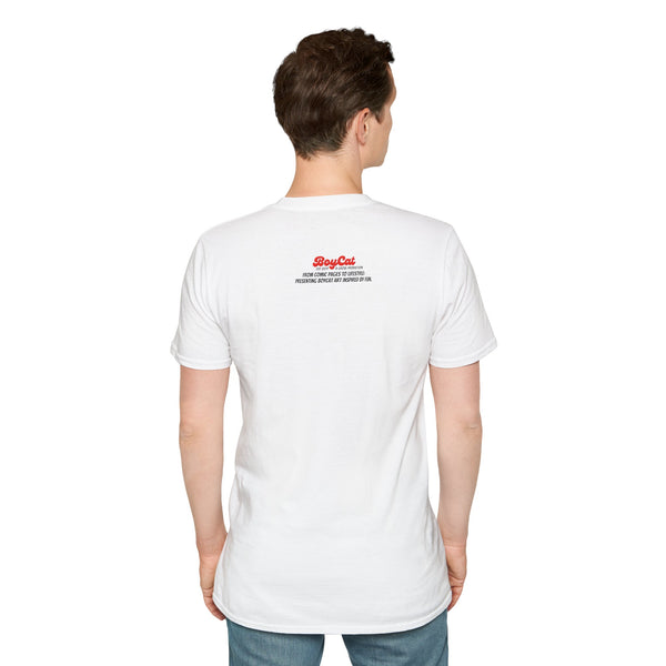 A BoyCat T-Shirt Faith, Love, and Naps #Perspective – BoyCat Edition Funny Cat Graphic T-Shirt - "Faith, Love, and Naps"