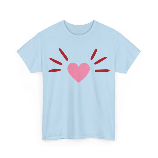 The BoyCat Heart Nose Tee Unisex Heavy Cotton Tee