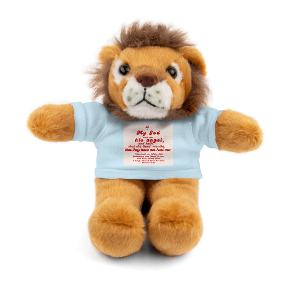 Stuffed Animals Lion with Tee Lion Daniel 6:22