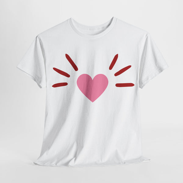 The BoyCat Heart Nose Tee Unisex Heavy Cotton Tee