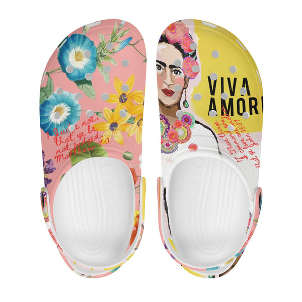 Cloud Kicks Clogs, Viva Amore — Long Live Love Clogs for Women 5-9