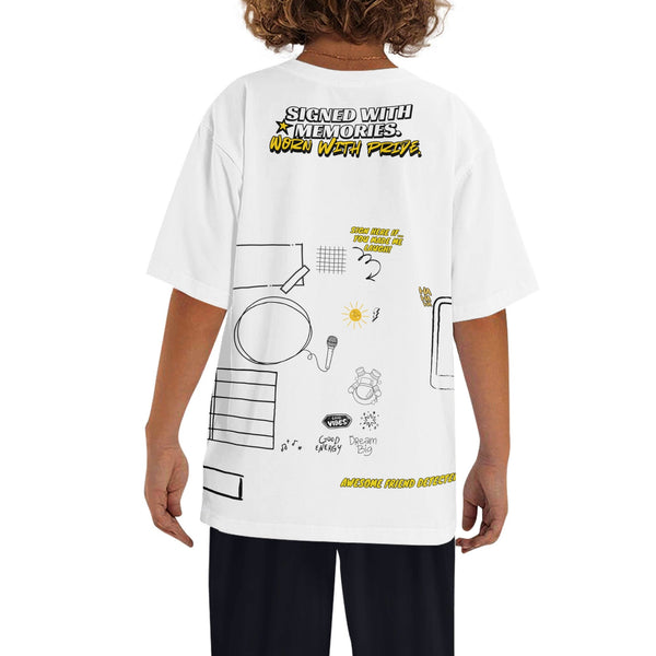 Autograph T-Shirt And BAG! Childrens Official Last Day of School Autograph T-Shirt And BAG!