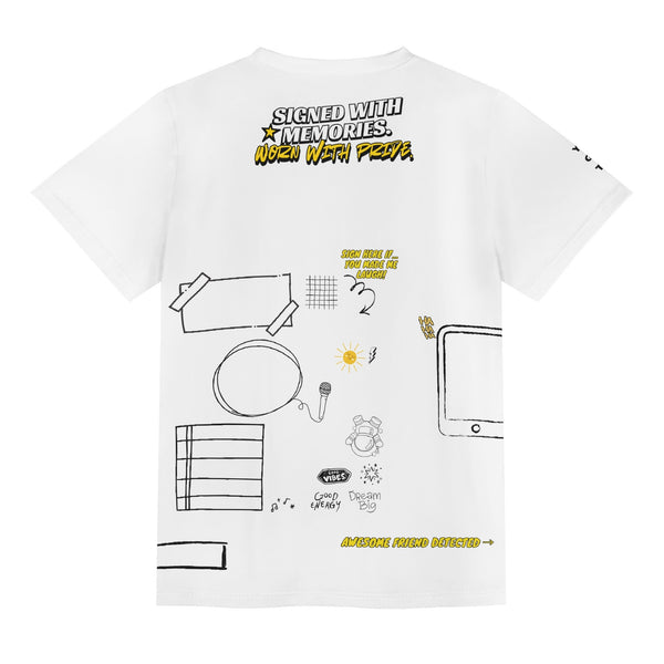 Autograph T-Shirt And BAG! Childrens Official Last Day of School Autograph T-Shirt And BAG!