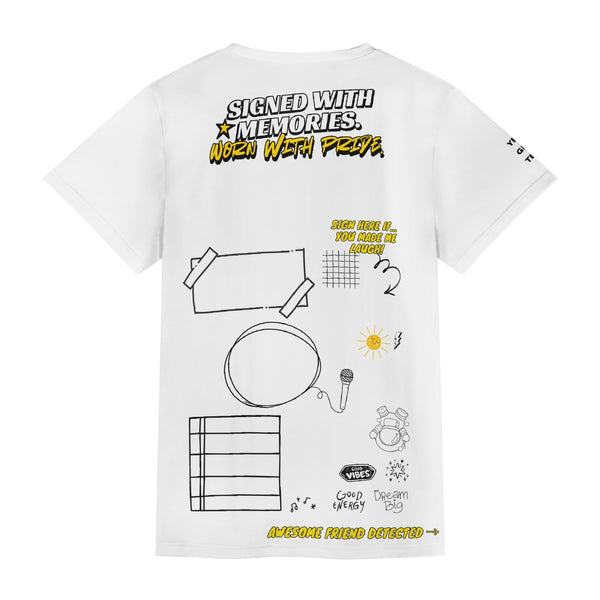 Autograph Tee Shirt + Memory Bag Bundle Fundraiser Edition