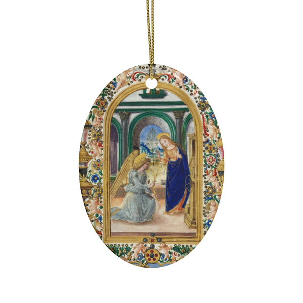 Ceramic Ornaments  Annunciation Nativity  (1pcs, 5pcs, 10pcs, 20pcs)