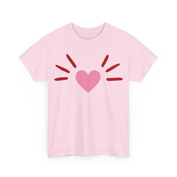 The BoyCat Heart Nose Tee Unisex Heavy Cotton Tee