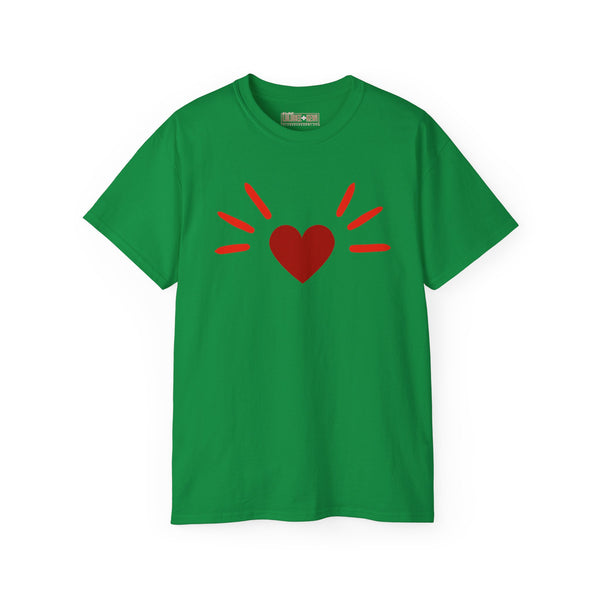 BoyCat Collection- The Original Heart Nose BoyCat Tee, Maroon Unisex Ultra Cotton Tee