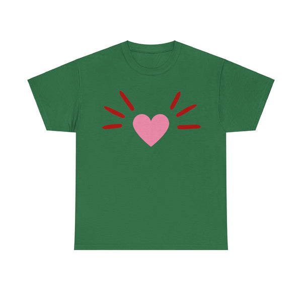 The BoyCat Heart Nose Tee Unisex Heavy Cotton Tee