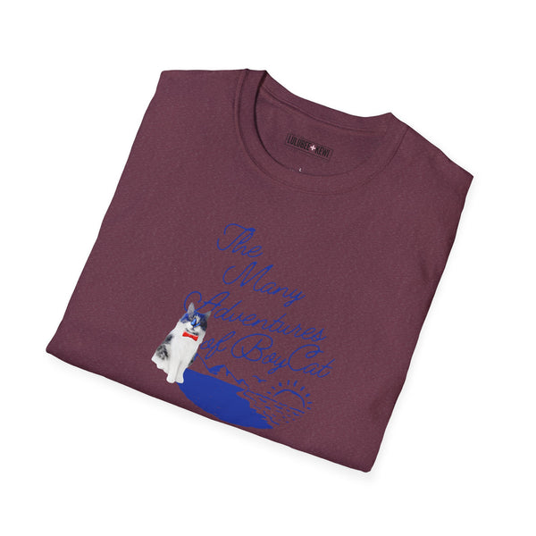 BoyCat Tee, The Many Adventures of BoyCat, Unisex Softstyle T-Shirt