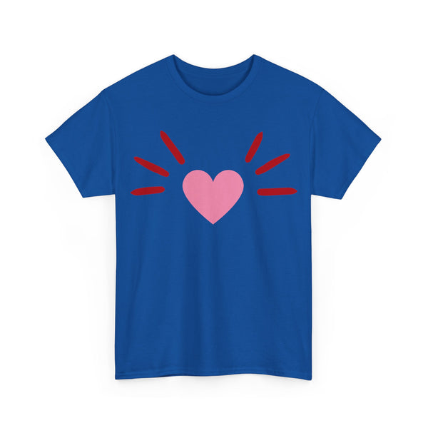 The BoyCat Heart Nose Tee Unisex Heavy Cotton Tee