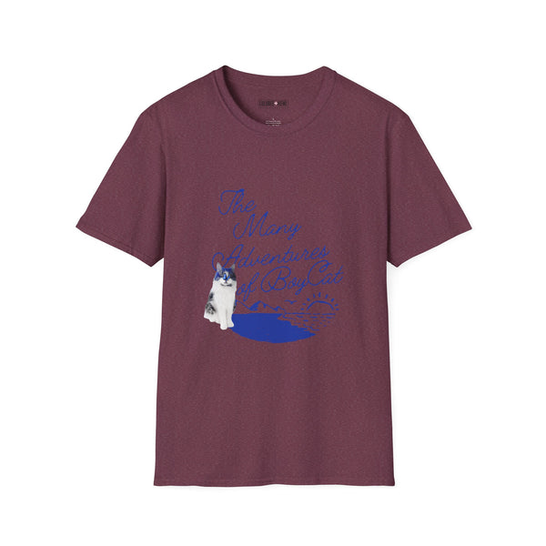 BoyCat Tee, The Many Adventures of BoyCat, Unisex Softstyle T-Shirt