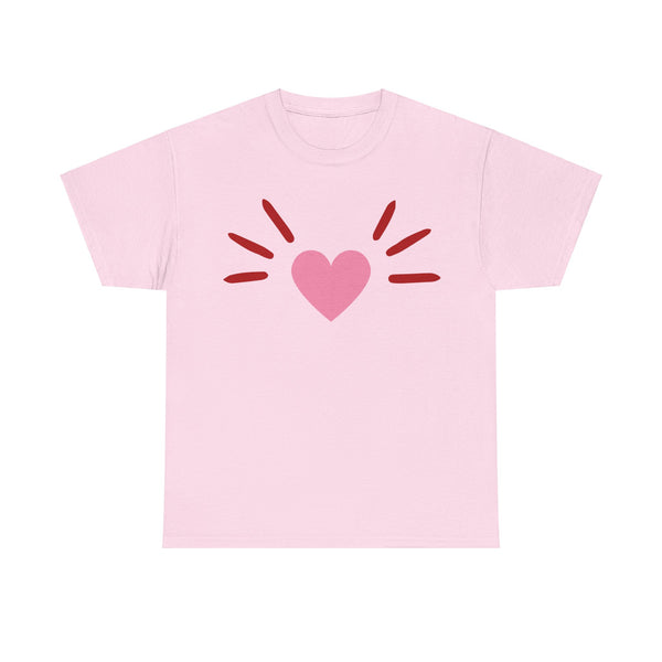 The BoyCat Heart Nose Tee Unisex Heavy Cotton Tee