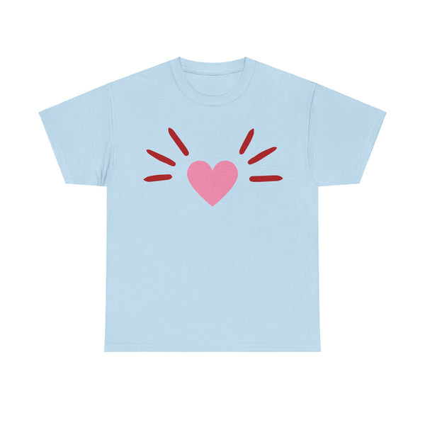 The BoyCat Heart Nose Tee Unisex Heavy Cotton Tee