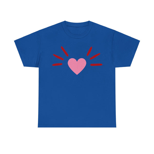 The BoyCat Heart Nose Tee Unisex Heavy Cotton Tee