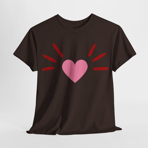 The BoyCat Heart Nose Tee Unisex Heavy Cotton Tee