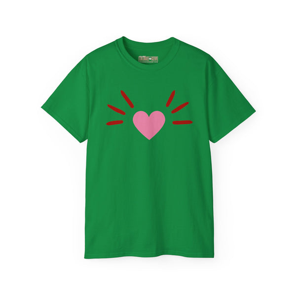 BoyCat Collection- The Original Heart Nose BoyCat Tee, Pink Heart Unisex Ultra Cotton Tee