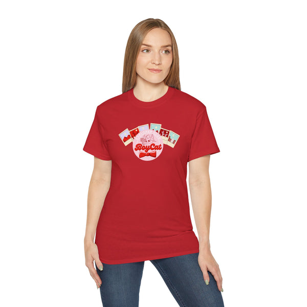 BoyCat Collection- The Adventure Tee with personality, Unisex Ultra Cotton Tee