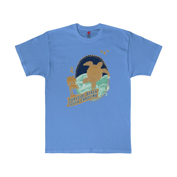 Surfside Beach South Caroina Sea Turtles 10+ Colors Unisex short sleeve t-shirt, Tagless T-Shirt - LuluBee+Kewi 