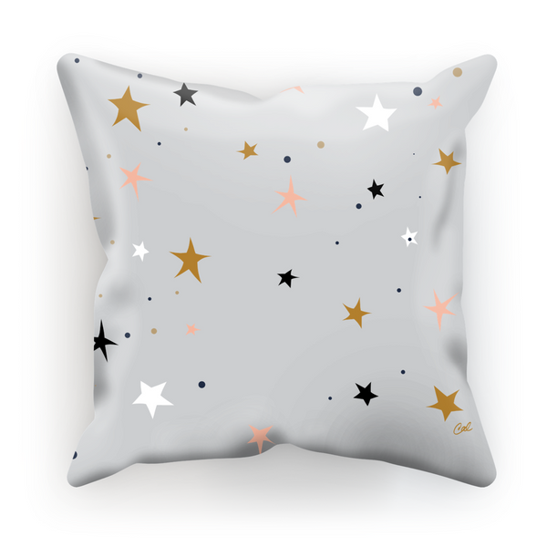 Star Light Star Bright by LuluBee + Kewi Throw Pillow, Cushion - LuluBee+Kewi 
