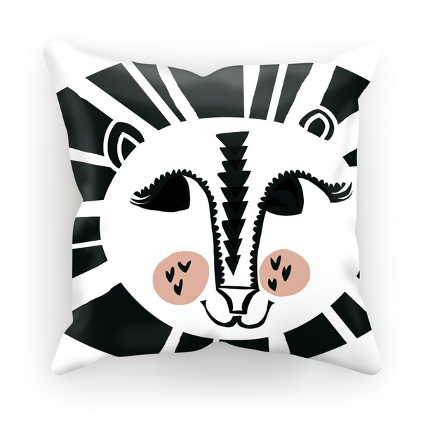 Lion Around Throw Pillow by LuluBee and Kewi - LuluBee+Kewi 